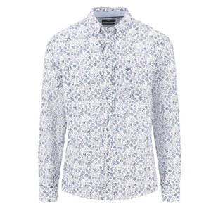 Fynch-Hatton Blue Floral Print Shirt